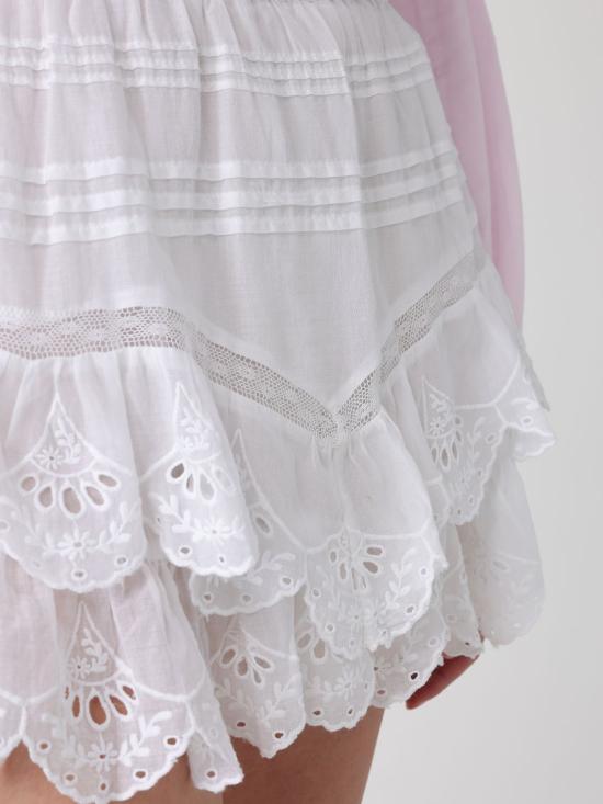 26SS 이자벨마랑에뚜왈 숏 스커트 SH0021FED1J05E 20WH White - ISABEL MARANT ETOILE