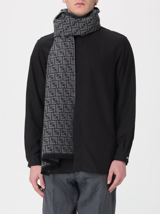 26SS 펜디 머플러/스카프 FXS373ATQB F1UHW Charcoal - FENDI