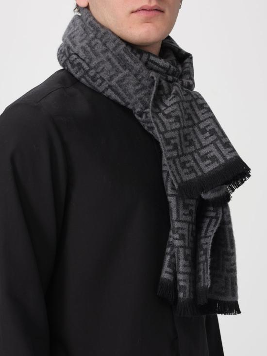 26SS 펜디 머플러/스카프 FXS373ATQB F1UHW Charcoal - FENDI