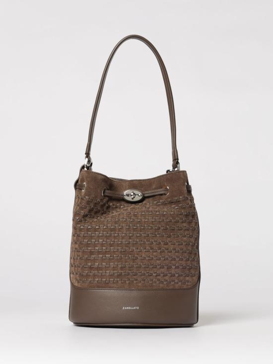 26SS 자넬라토 숄더백 0689802220000SMALL Z0202 Brown