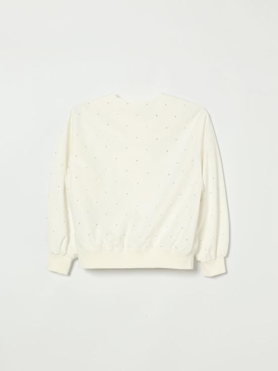 26SS [키즈] 모나리자 캐주얼 자켓 17G1027021 0099 White - MONNALISA