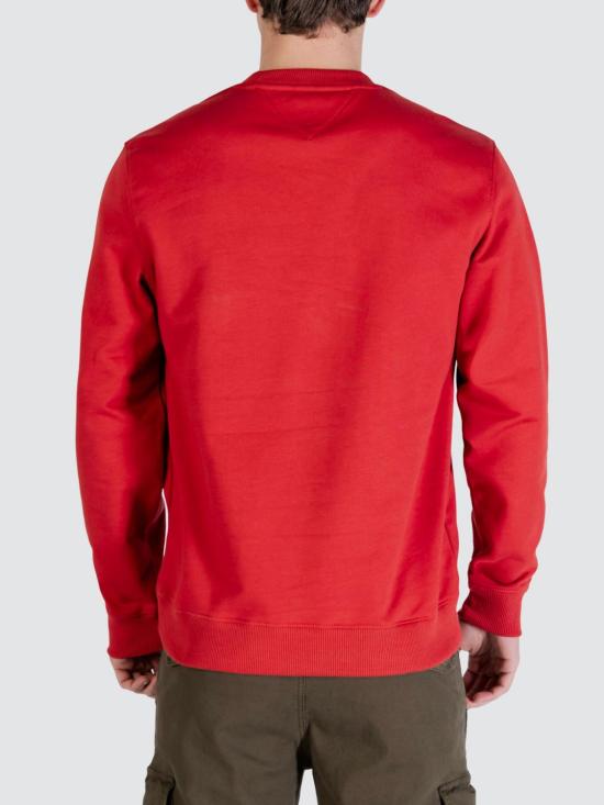 26SS 토미진 긴팔 티셔츠 DM0DM22643 XL0 Red - TOMMY JEANS