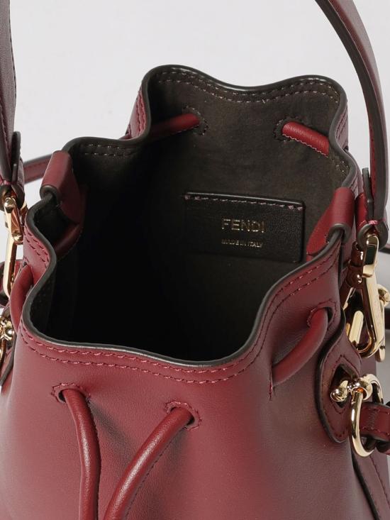26SS 펜디 몬트레조 버킷백 8BS109AYJ1 F0YPU Burgundy - FENDI