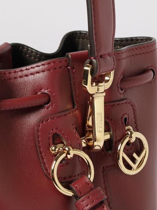 26SS 펜디 몬트레조 버킷백 8BS109AYJ1 F0YPU Burgundy - FENDI