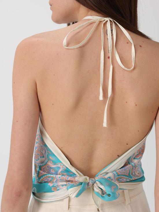 26SS 핑코 민소매 티셔츠 106732A38G SZ4 Multicolor - PINKO