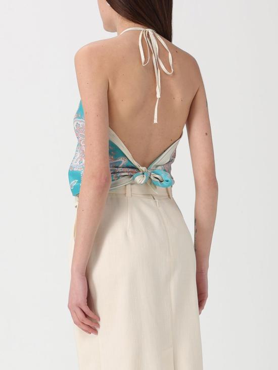 26SS 핑코 민소매 티셔츠 106732A38G SZ4 Multicolor - PINKO