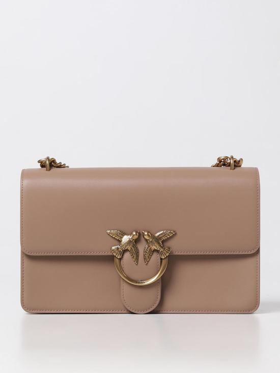 25FW 핑코 숄더백 100941A0F1 D01Q Beige