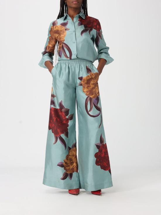 26SS 라 더블제이 팔라초 팬츠 TRO0026SIL001PEO06 BU01 Blue - LA DOUBLEJ