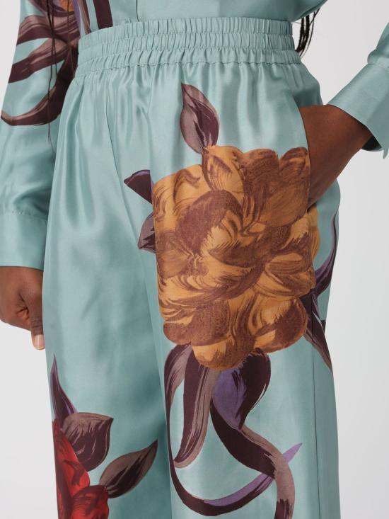 26SS 라 더블제이 팔라초 팬츠 TRO0026SIL001PEO06 BU01 Blue - LA DOUBLEJ