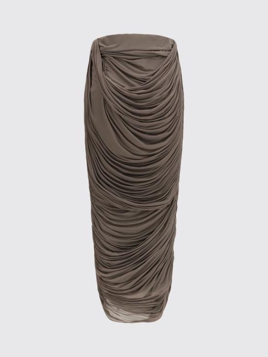 26SS 마그다뷰트림 롱 스커트 302426 Brown - MAGDA BUTRYM