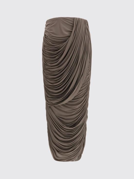 26SS 마그다뷰트림 롱 스커트 302426 Brown - MAGDA BUTRYM