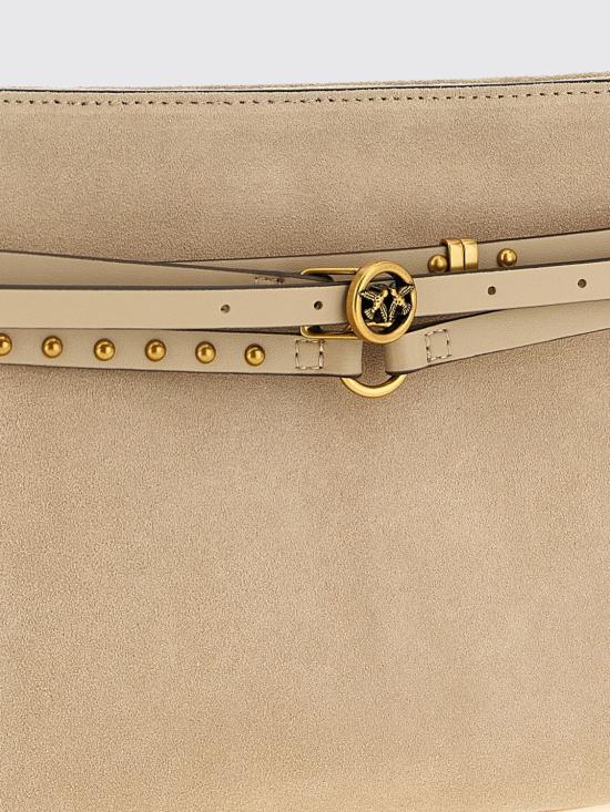 26SS 핑코 숄더백 106176A0F6 C50Q Beige - PINKO