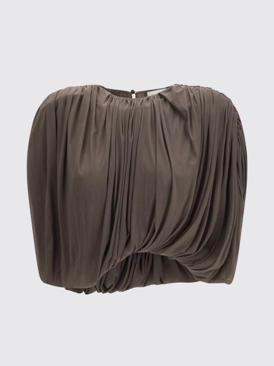 26SS 마그다뷰트림 반팔 티셔츠 287426 Brown - MAGDA BUTRYM