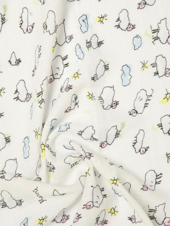 26SS [키즈] 마르니 백팩 M01803M00VS 0M100 White - MARNI