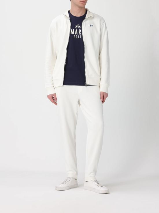 26SS 라 마티나 긴팔 티셔츠 MCF004FP580 00002 White - LA MARTINA