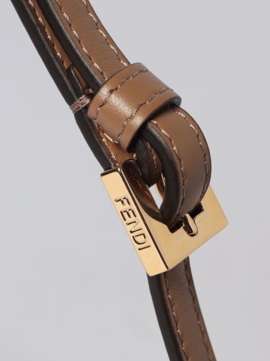 26SS 펜디 바게트 체인 지갑 8M0498A98P F0A6E Tobacco - FENDI