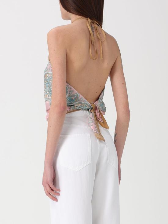 26SS 핑코 민소매 티셔츠 106732A38G NL4 Pink - PINKO