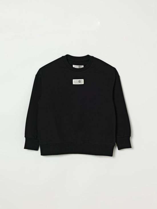 26SS [키즈] MM6 메종마르지엘라 풀오버 M61011MM04H M6900 Black
