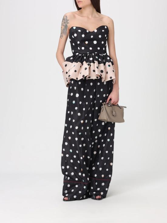 26SS 펜디 팔라초 팬츠 FR6678AVJQ F0GME Black - FENDI