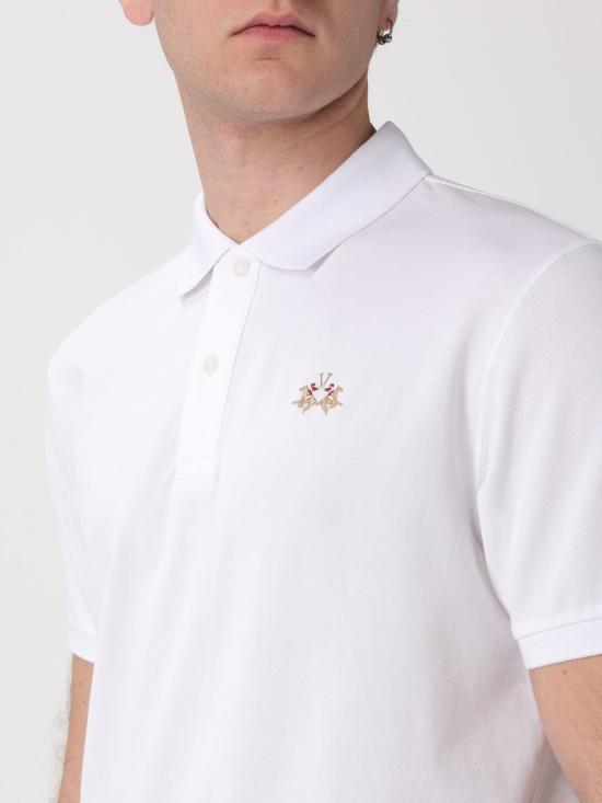 26SS 라 마티나 폴로 티셔츠 CCMP12PK001 00001 White - LA MARTINA