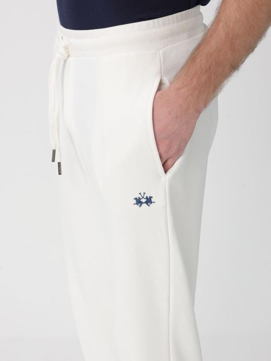 26SS 라 마티나 트레이닝/조거 팬츠 MCT005FP580 00002 White - LA MARTINA