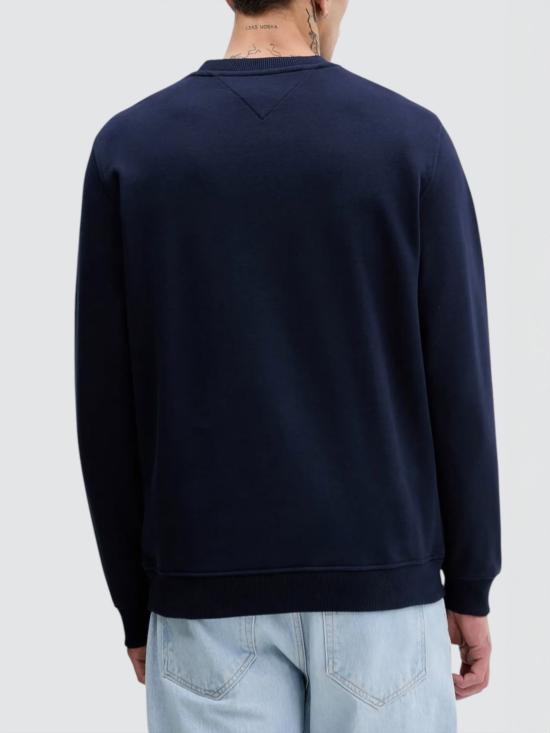 26SS 토미진 긴팔 티셔츠 DM0DM22643 C1G Blue - TOMMY JEANS