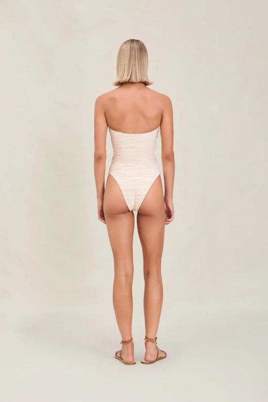  데본 윈저 원피스 수영복 아미 풀피스 수영복 페블 - DEVON WINDSOR