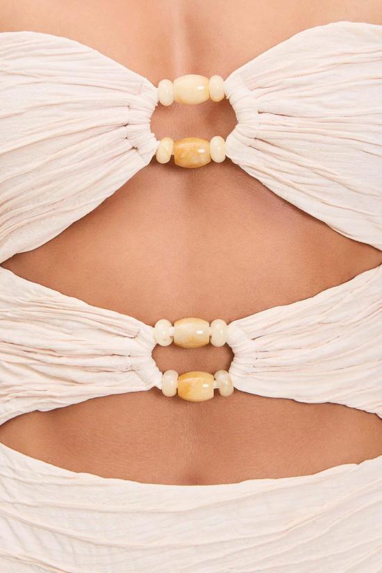  데본 윈저 원피스 수영복 아미 풀피스 수영복 페블 - DEVON WINDSOR