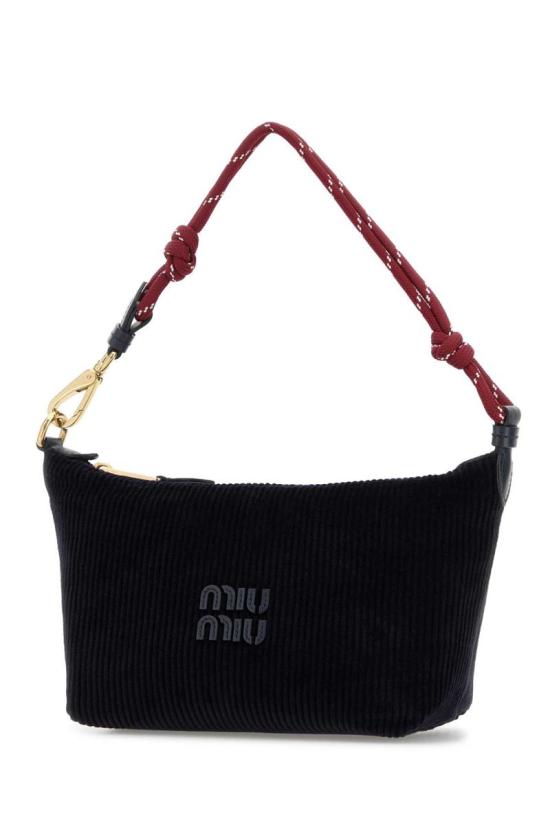 26SS 미우미우 클러치/파우치 5NE8412IG4F008F NAVY BLUE AMARANTH DOM - MIU MIU