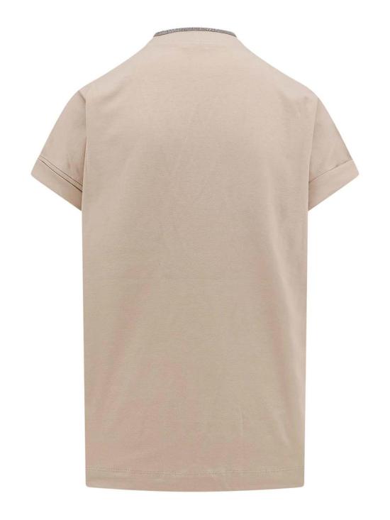 26SS 브루넬로 쿠치넬리 민소매 티셔츠 M0T18BD222C8539 Beige - BRUNELLO CUCINELLI