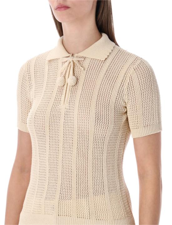 26SS 발렌티노 가라바니 탑 8B3KP00JA33 Neutrals - VALENTINO GARAVANI