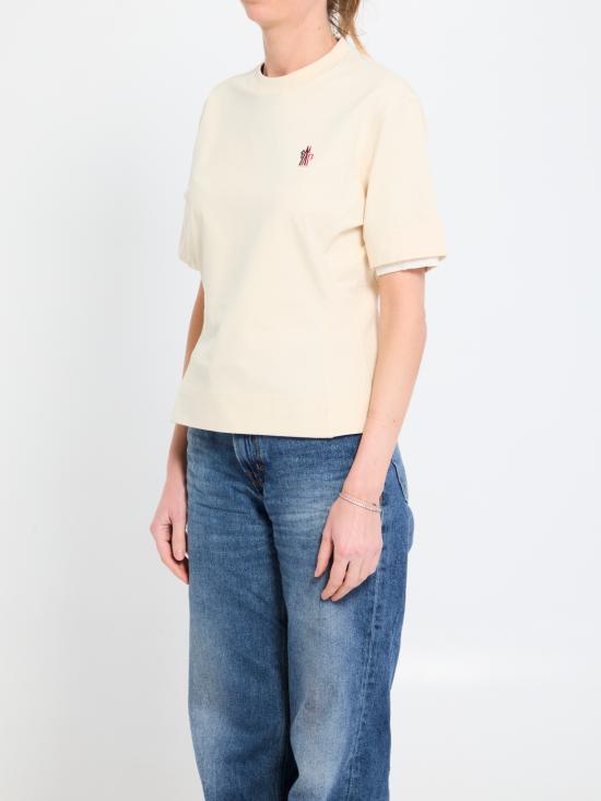 26SS 몽클레어 반팔 티셔츠 L10988C0009 BEIGE