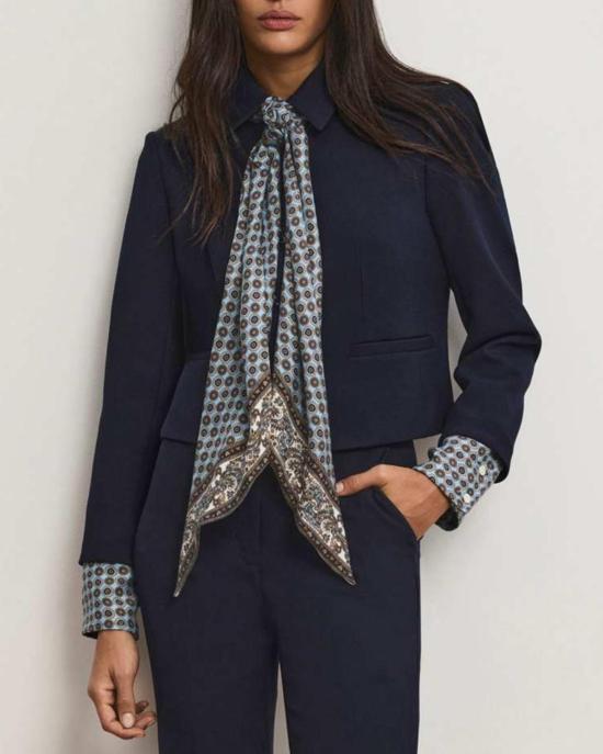  베로니카비어드 수트 자켓 베로니카 비어드 이스메나 재킷 네이비 - VERONICA BEARD