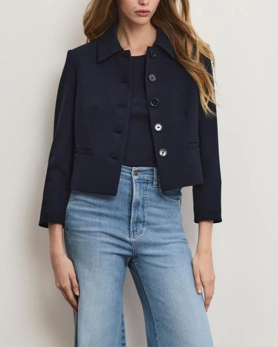  베로니카비어드 수트 자켓 베로니카 비어드 이스메나 재킷 네이비 - VERONICA BEARD