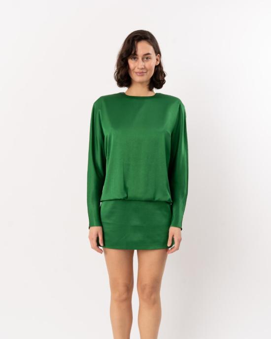  레이첼 길버트 숏 원피스 플로리다 미니 드레스 에메랄드