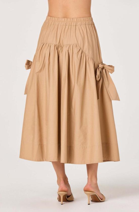  아스트라 더 라벨 미디 스커트 Astr The Label Lylah Bow Midi Skirt - ASTR The Label