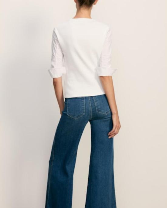  베로니카비어드 블라우스 베로니카 비어드 주니아 탑 화이트 - VERONICA BEARD