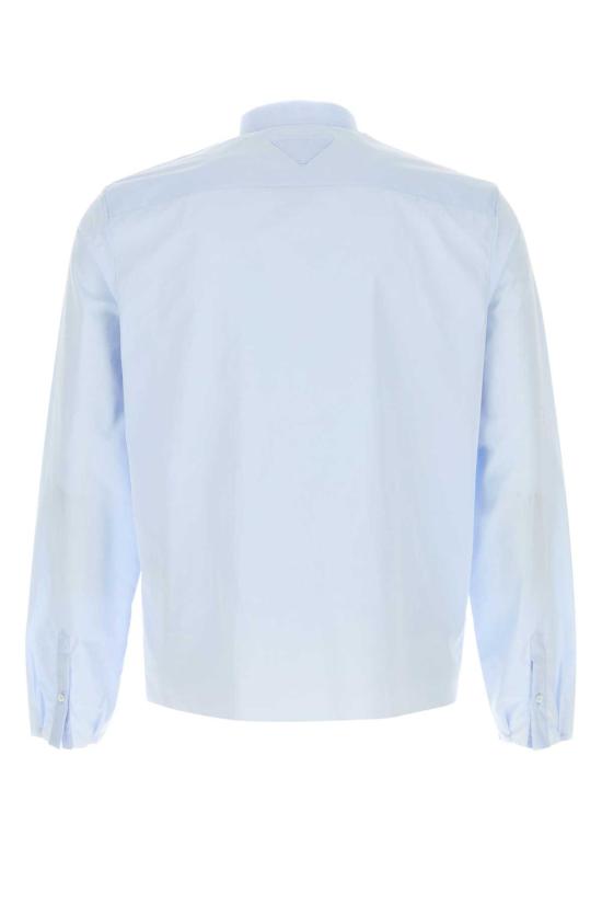 26SS 프라다 긴팔 셔츠 UCN641SWMO148Z F0M10 Light Blue - PRADA