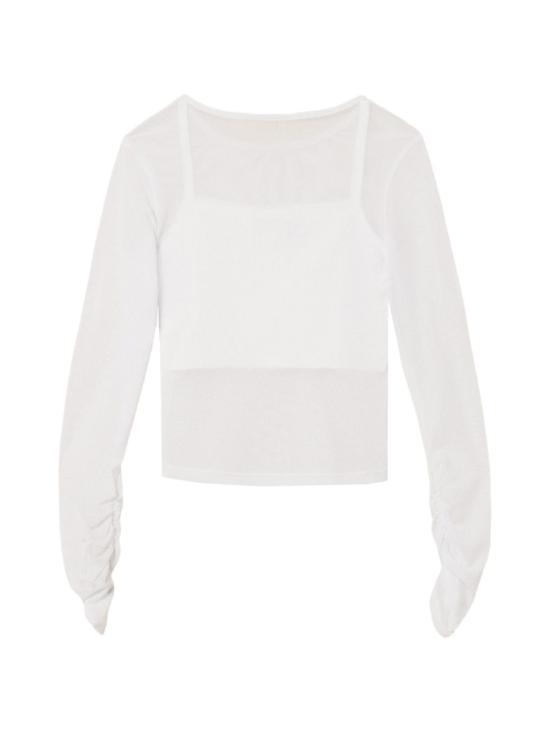 26SS [키즈] 트윈셋 탑 261GJ2183 00526 White - TWINSET