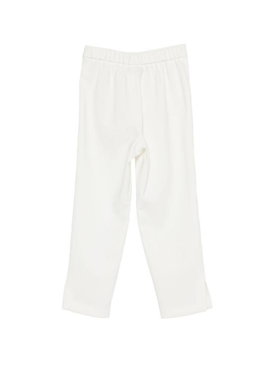 26SS [키즈] 트윈셋 스트레이트 팬츠 261GJ2Q56 00526 White - TWINSET