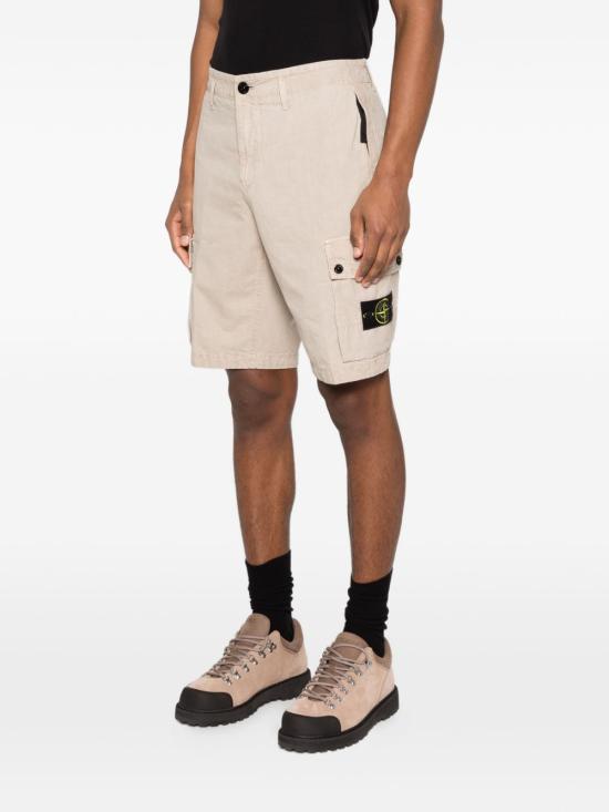 26SS 스톤 아일랜드 숏팬츠 L100019 S00WAV019A DESERT SAND - STONE ISLAND