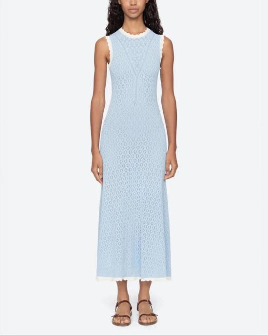  씨뉴욕 롱 원피스 씨 니 조지아 드레스 블루 - SEA NY