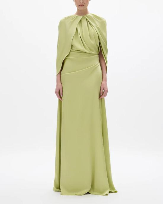  레이첼 길버트 원피스 할리 가운 라임 - RACHEL GILBERT