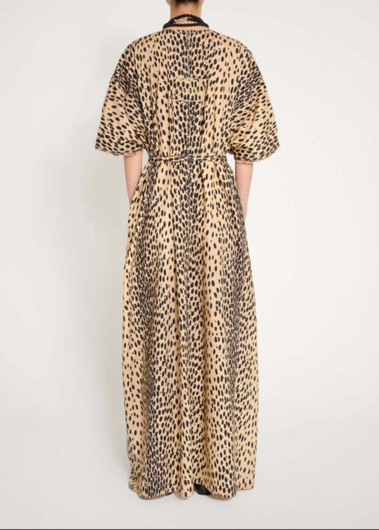  Nackiyé 원피스 나키예 리 카프탄 레오파드 드레스 - OTHER BRANDS