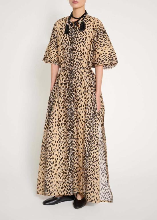  Nackiyé 원피스 나키예 리 카프탄 레오파드 드레스