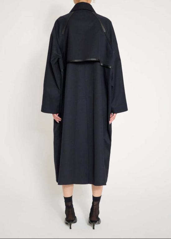  Nackiyé 트렌치 코트 나키예 디스크릿 코트 미드나잇 느와르 - OTHER BRANDS