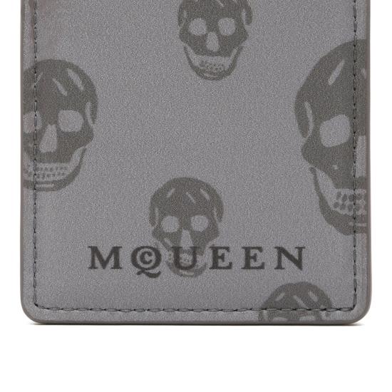 26SS 알렉산더 맥퀸 가죽소품 8361401AAWE1960 GREY DARK GREY - ALEXANDER MCQUEEN