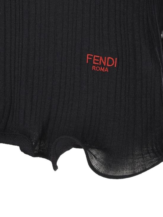25FW 펜디 반팔 티셔츠 FS9741AVFEF0GME BLACK - FENDI