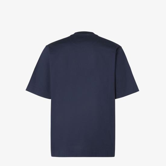 25FW 펜디 반팔 티셔츠 FY0936AVOHF0PTH BLUE DARK - FENDI