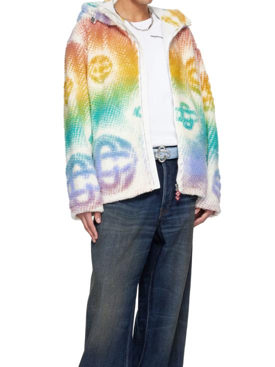 26SS 카사블랑카 자켓 SP26JK483 01 MULTICOLOR - CASABLANCA